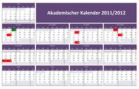 Akademischer Kalender 2011-2012