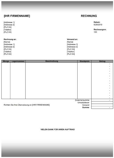 Einfache Rechnung Einfache Rechnung