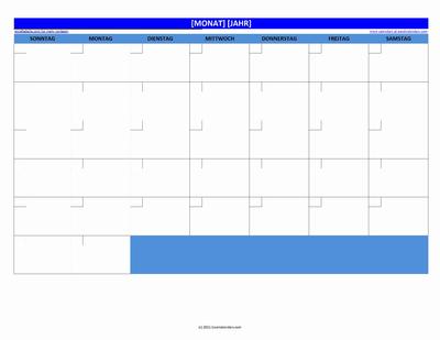 Kalender Vordruck Kalender Vordruck