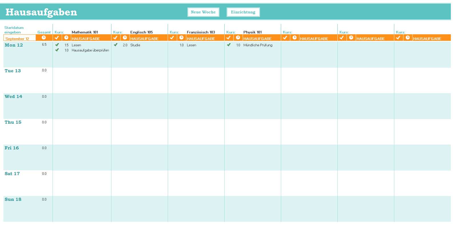 Scheduled events. Schedule. Event Schedule event Schedule. Course Schedule Template. Cute homework Spreadsheet.